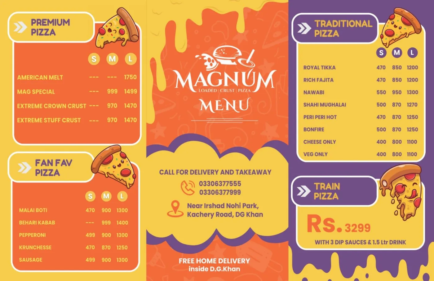 Magnum Cafe | Dera Ghazi Khan menu
