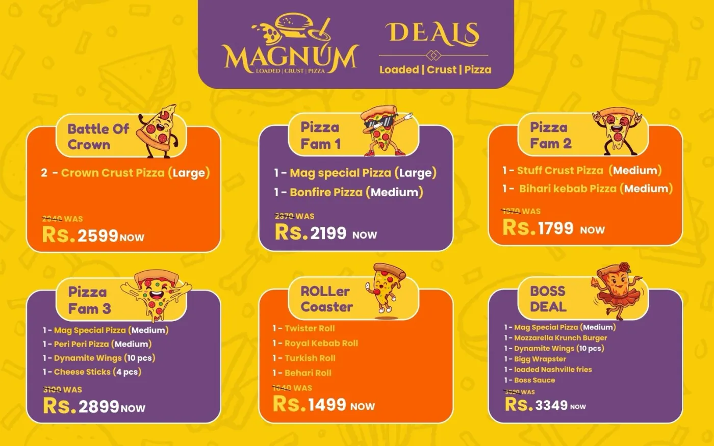 Magnum Cafe | Dera Ghazi Khan menu