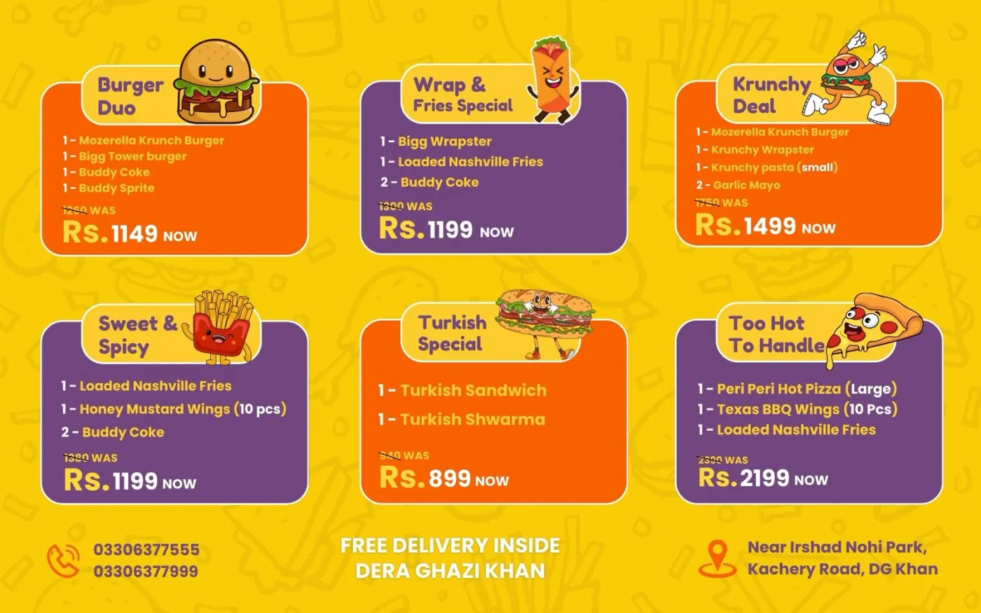 Magnum Cafe | Dera Ghazi Khan menu