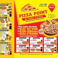Pizza Point & Fast Food menu