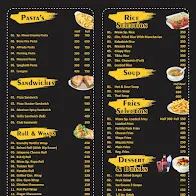 Pizza Mexx & Mexx Bar D.G.Khan menu