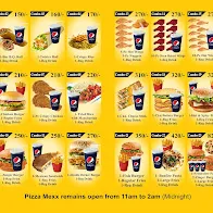 Pizza Mexx & Mexx Bar D.G.Khan menu