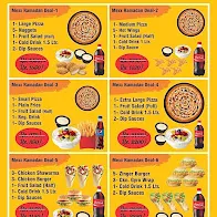 Pizza Mexx & Mexx Bar D.G.Khan menu