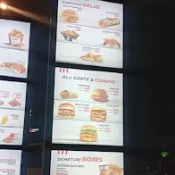 KFC multan menu