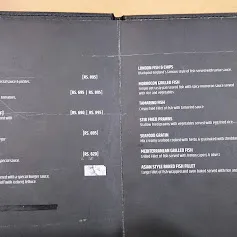 London Courtyard menu