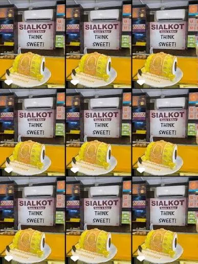 Sialkot Sweets Lahore menu
