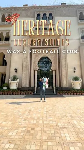 Heritage Luxury Suites- All Suite hotel menu
