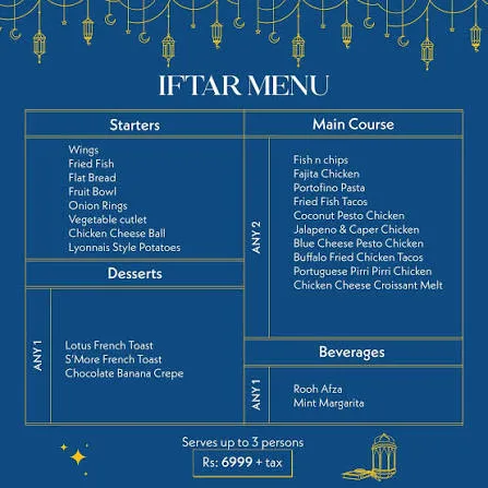 Eggspectation Restaurant Cafe DHA Raya menu