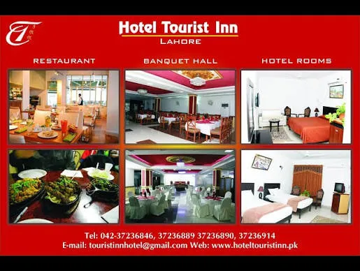 Hotel Tourist inn Lahore menu