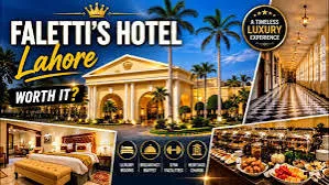 Faletti's Hotel Lahore menu