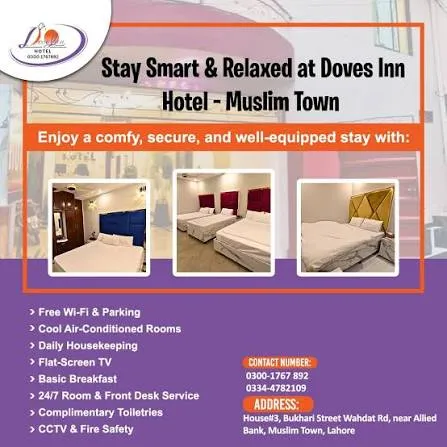 Dove inn hotel | near Muslim Town Mor menu
