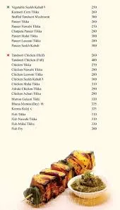 Step Inn Family Hotel Lahore menu