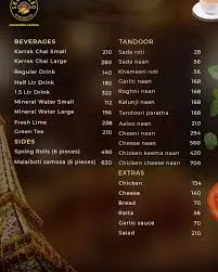 ShawarBq Bahria Town Lahore menu