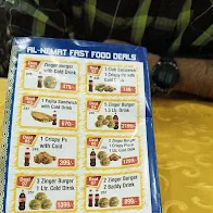 Al Nemat Restaurant and BBQ menu