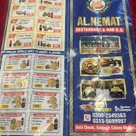 Al Nemat Restaurant and BBQ menu