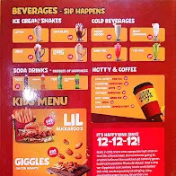 Howdy Multan menu