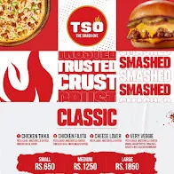The Smash Ove Multan menu