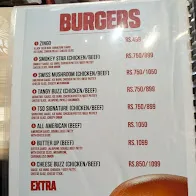 The Smash Ove Multan menu