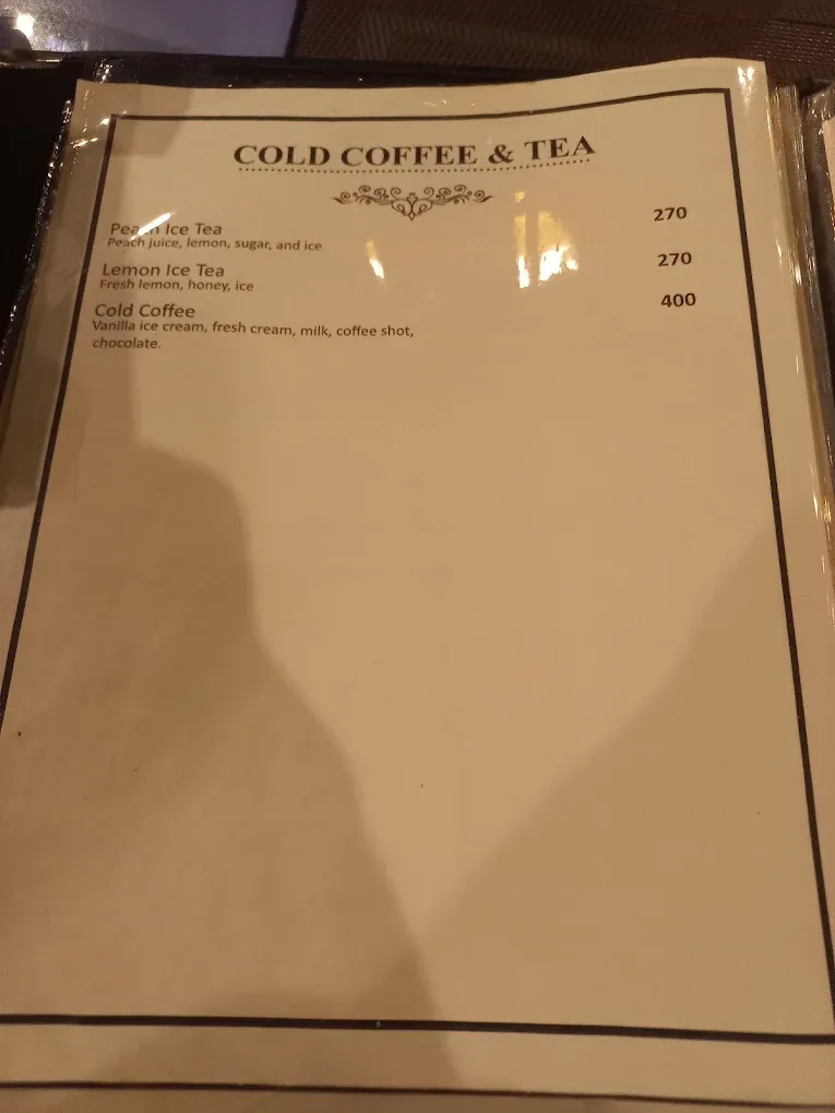 De Patisserie Club menu