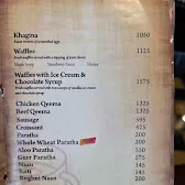 chaayé khana F-6 menu