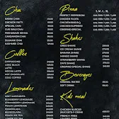 Crispino Café menu