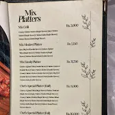 Mandi House menu