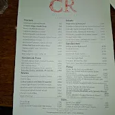 Côte Rôtie menu