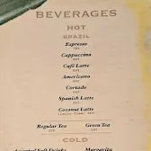 Cafe Aylanto menu