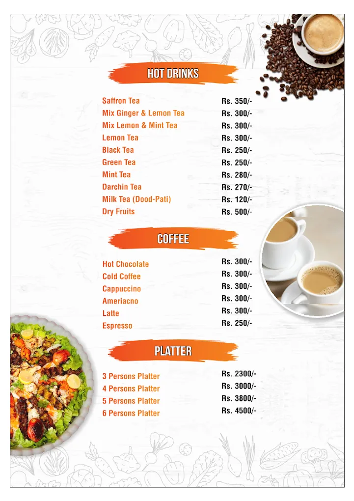 BeeHive Cafe & Restaurant menu