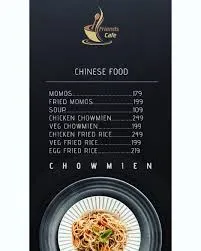 Friends Cafe menu