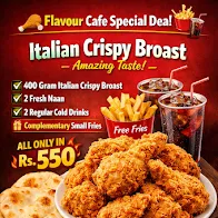 Flavour Cafe menu