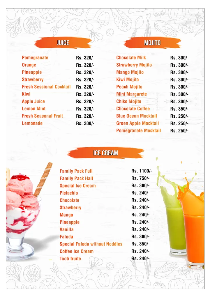 BeeHive Cafe & Restaurant menu
