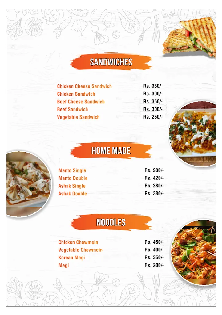 BeeHive Cafe & Restaurant menu