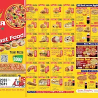Pizza Cafe dgkhan menu