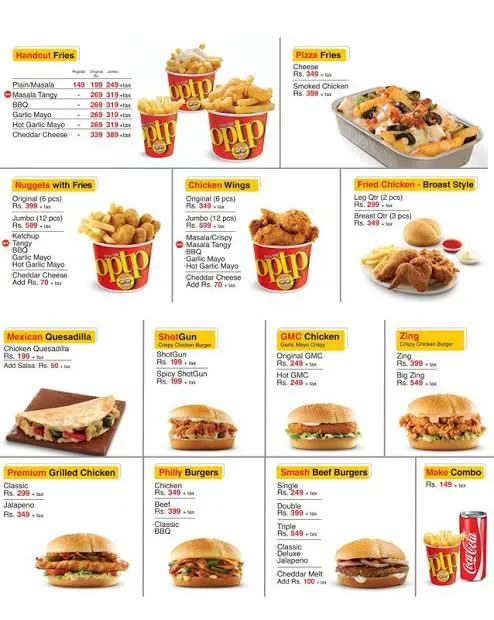 OPTP - QUETTA menu