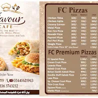 Flavour Cafe menu