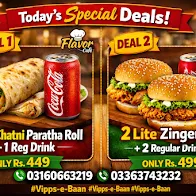 Flavour Cafe menu