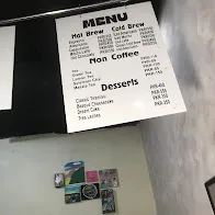 Cafein menu