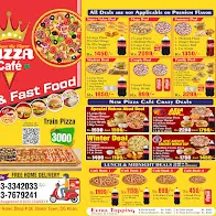Pizza Cafe dgkhan menu