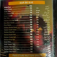 Global Village Restaurant menu