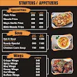 MUNCHEEZ Fast food menu