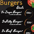 Dubai Hills pizza & Fast-food menu