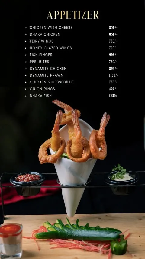 King Kong Pizza & Restaurant menu