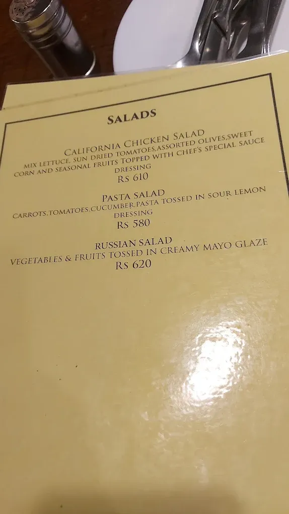 Saigon Cafe & Restaurant menu