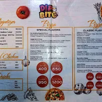 Dip'n Bite menu