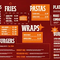 Crusty's Multan menu