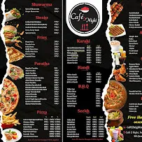 Cafe 2 Night Family Restaurant Multan menu