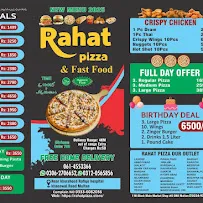 Rahat Pizza & fast food Multan menu