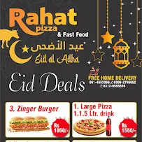 Rahat Pizza & fast food Multan menu