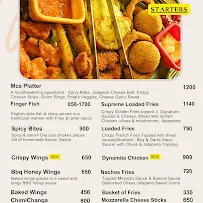 Multan Cafe Stop menu
